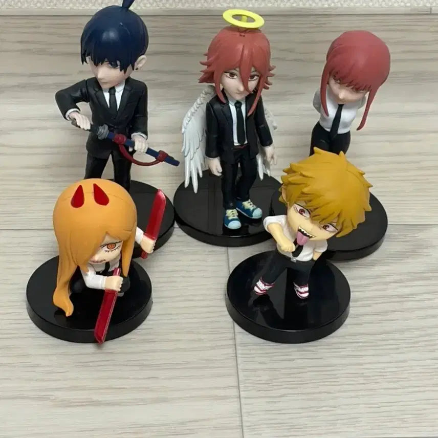 [BUNJANG] Chainsaw Man Adverge &amp; World Collectable Figure Bundle Set / 체인소맨 애드버지,월콜 일괄