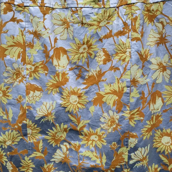 [BUNJANG] Paul Smith Floral Pattern H-Line Midi Skirt / 폴스미스 플라워 패턴 H라인 스커트