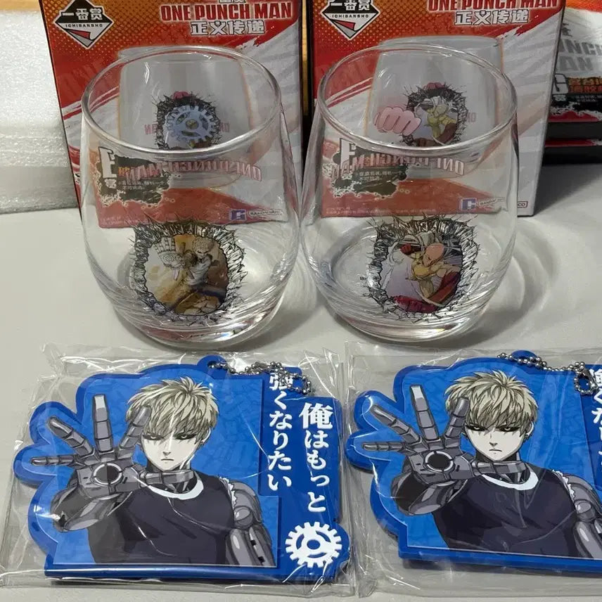 [BUNJANG] One Punch Man Lottery Bundle Set / 일괄) 원펀맨 쿠지 하위상 굿즈