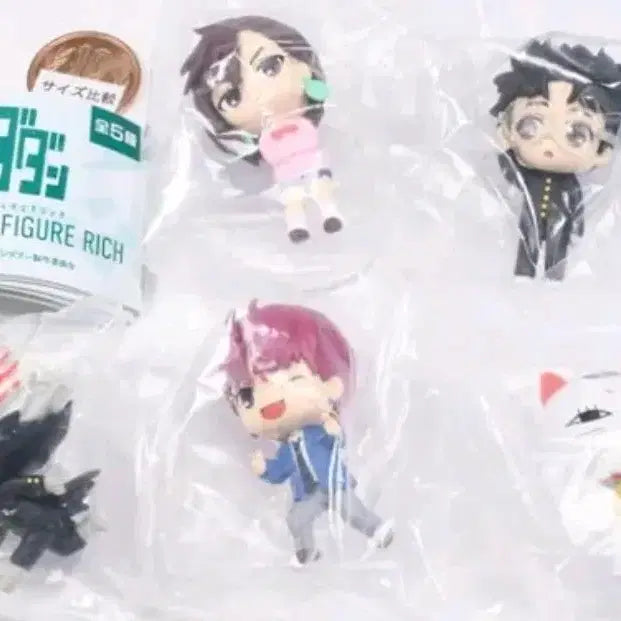 [BUNJANG] Dandan Collection Rich 5-Figure Full Set / (새상품) 단다단 컬렉션 피규어 리치 5종풀셋