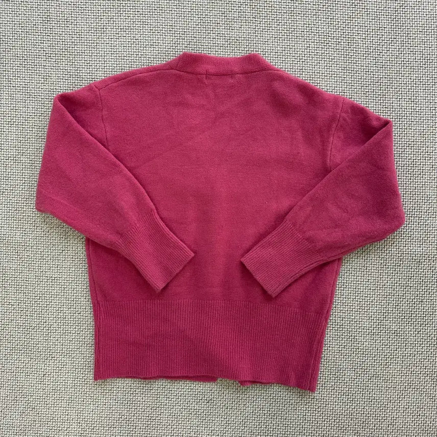 [BUNJANG] Vintage Pink Cardigan / 실측확인 빈티지 여성 핑크 가디건 0508D