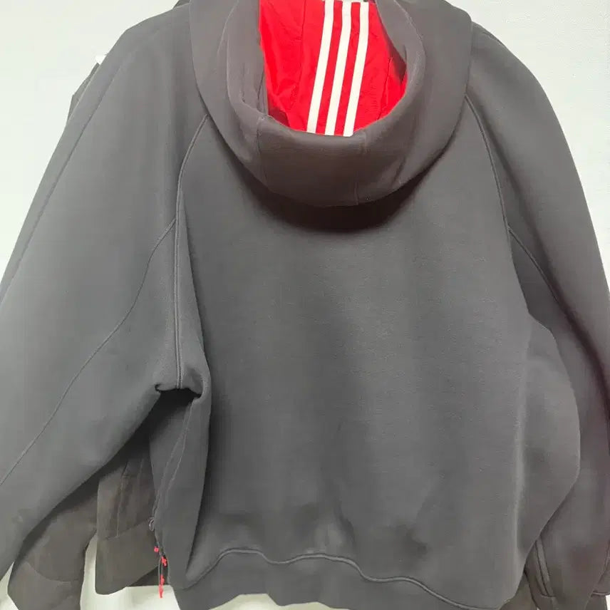 [BUNJANG] Adidas x Ordinary People Full Zip Hoodie Black / 아디다스 오디너리피플 후드 풀집 후드집업 블랙