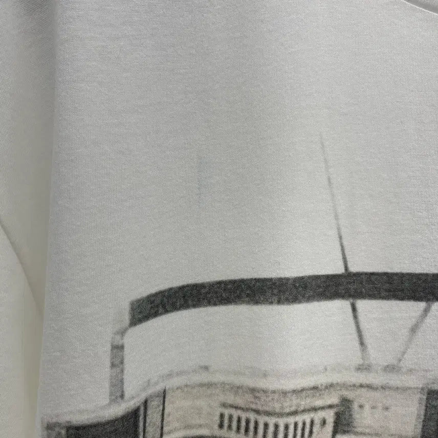 [BUNJANG] System Homme One-Point Graphic T-Shirt / 시스템옴므 원포인트 반팔티셔츠