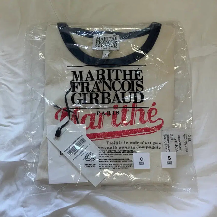 [BUNJANG] Marithe Francois Girbaud Baseball Ringer T-Shirt / 마리떼 베이스볼 링거티 s