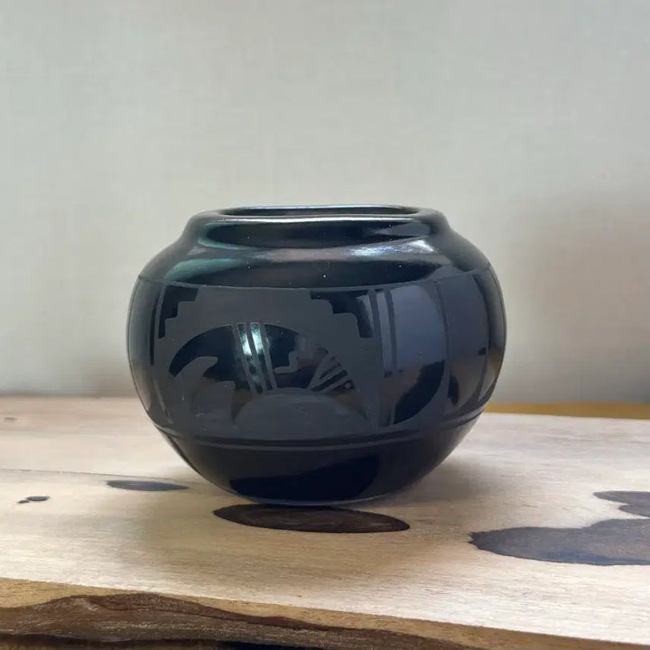 [BUNJANG] Adakai Blackware Pottery Native American Navajo / Adakai Blackware 포터리 네이티브아메리칸 나바호