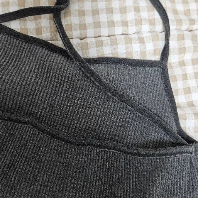 [BUNJANG] Washed Bustier Vest / 고퀄 워싱 뷔스티에 조끼