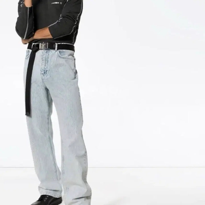 [BUNJANG] Y/Project Snail Denim Light Wash Jeans S / [Y/Project] 와이프로젝트 스네일 데님 연청 S