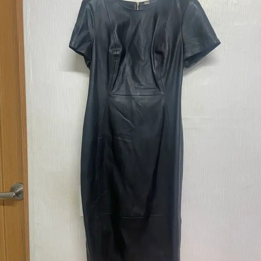 [BUNJANG] Calvin Klein Leather Dress / 캘빈클라인 가죽 원피스