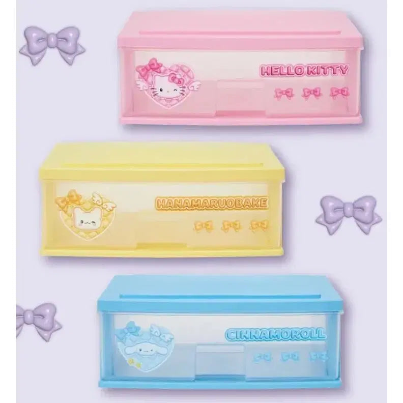 [BUNJANG] Sanrio Atari Kuji Hanamaru Obake Storage Box / 산리오 아타리쿠지 24등 하나마루 오바케 수납함(새상품)