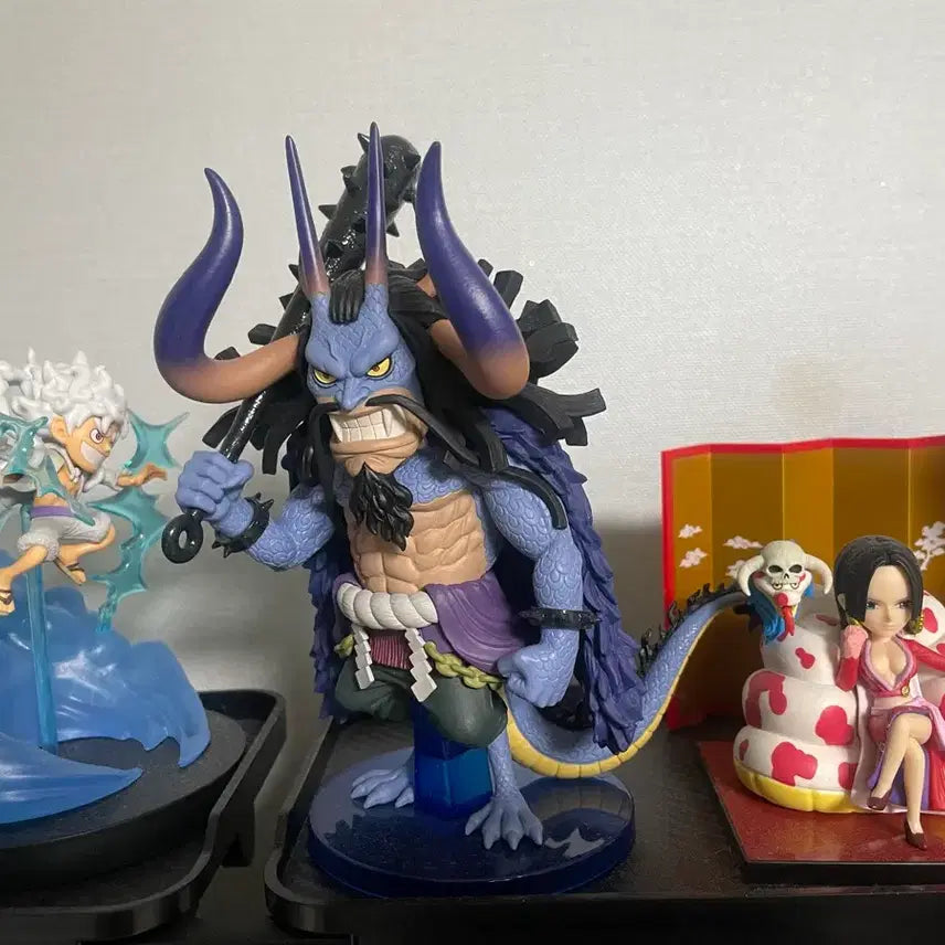 [BUNJANG] One Piece Kaido Boa Hancock Luffy Bundle Set Figures / 일괄)원피스 카이도우 보아핸콕 루피 피규어 상자O