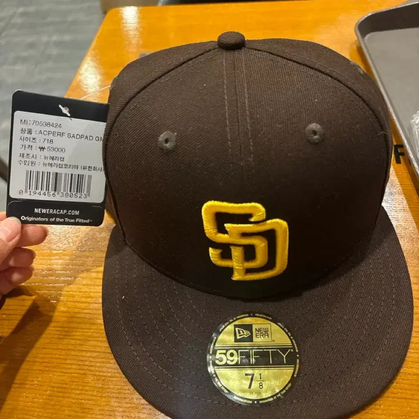 [BUNJANG] New Era San Diego Padres Snapback Hat / 뉴에라 센디에이고