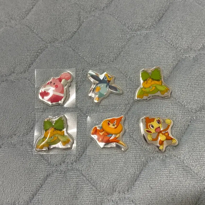 [BUNJANG] Pokemon Lenticular Stickers / 포켓몬 띠부씰 입체 볼록이 스티커