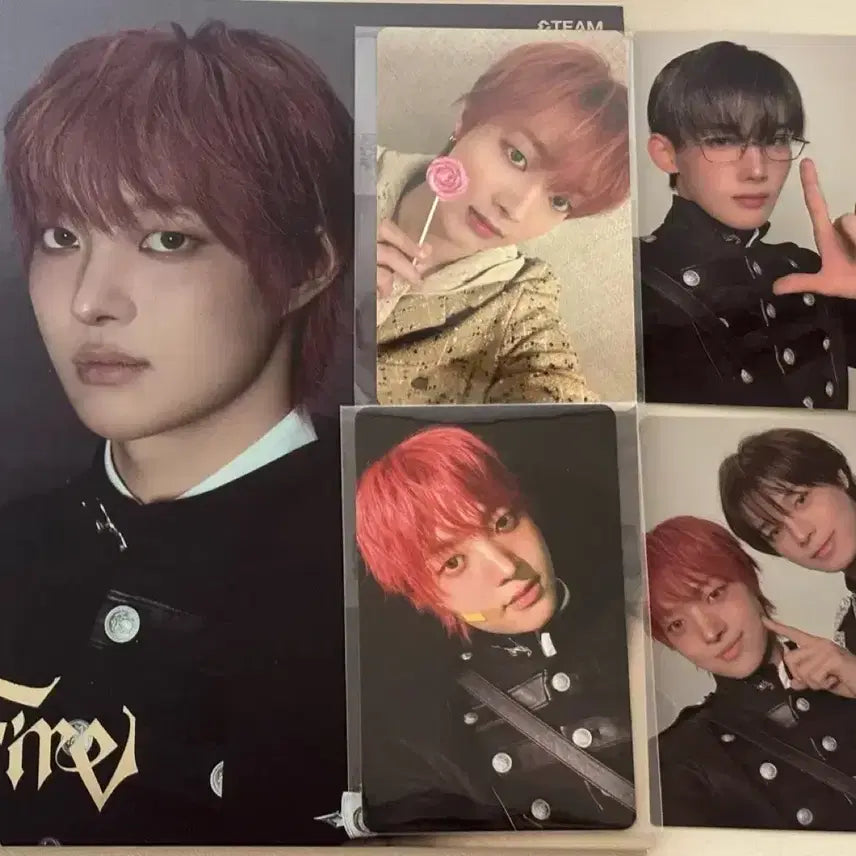 [BUNJANG] ENHYPEN We On Fire Yuji K-Boy Jjo Individual Version Bundle Set Photocard Album / 앤팀 위온파이어 의주 개인반 솔로반 케이 죠 포카 포토카드 앨범 분철