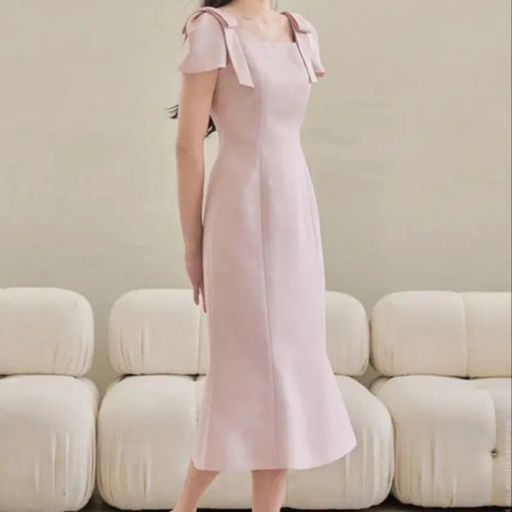 [BUNJANG] Plaume Graceeu One-Piece Dress / 플로움원피스 드레스 그레이스유
