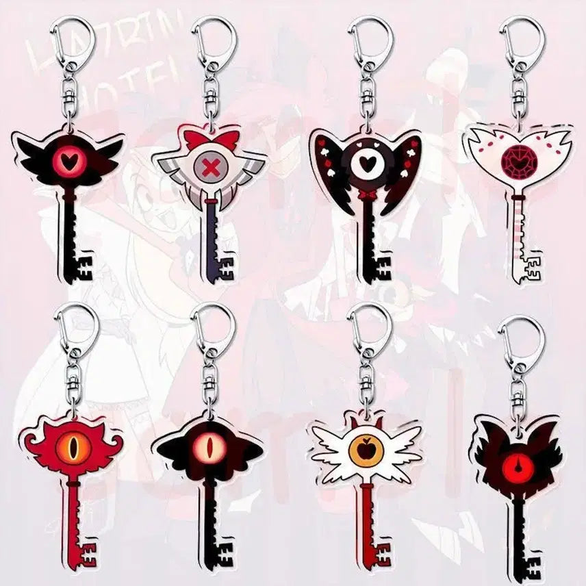 [BUNJANG] Hazbin Hotel Keyring / 공구) 해즈빈 호텔 키링