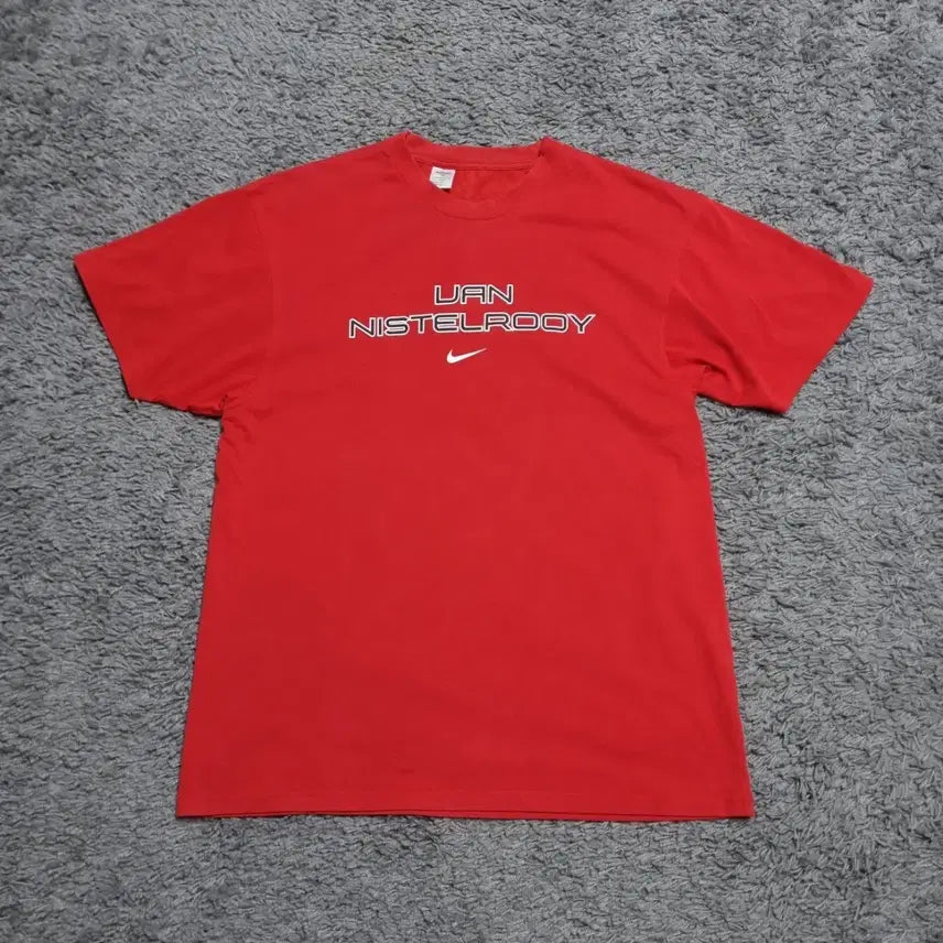 [BUNJANG] Nike Ruud van Nistelrooy Manchester United 00s T-Shirt Size L (Korean 100) / 00s 나이키 반니스텔루이 맨유 반팔 티셔츠 100 L 빈티지