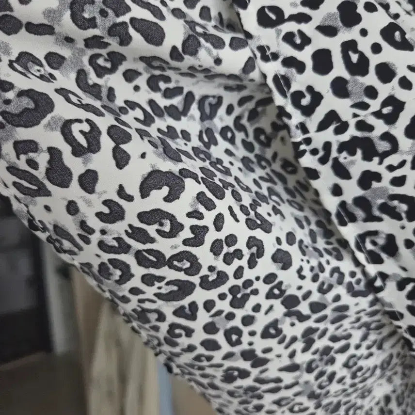 [BUNJANG] Leopard Print Long Skirt - Free Size / 레오파드 롱 스커트 Free 사이즈