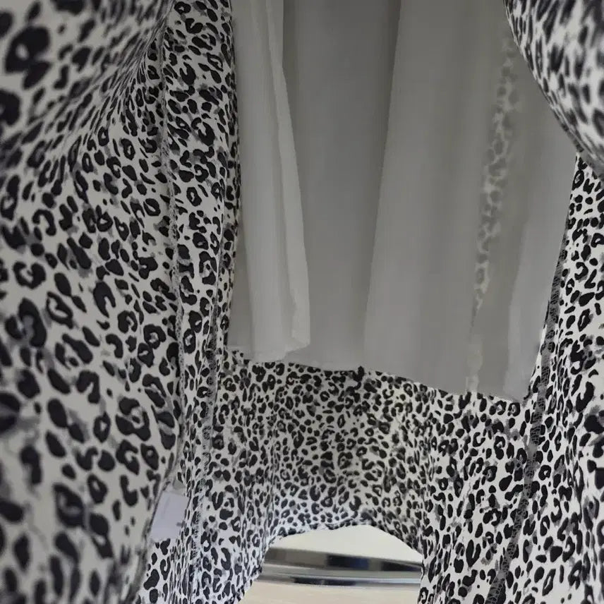 [BUNJANG] Leopard Print Long Skirt - Free Size / 레오파드 롱 스커트 Free 사이즈