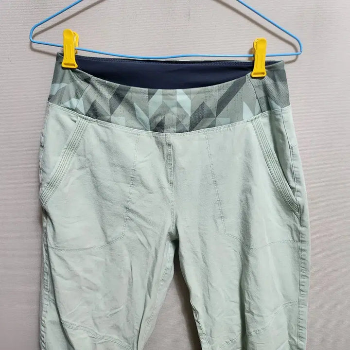 [BUNJANG] Mint Baggy Fit Cotton Pants / 민트색 배기핏 여성 바지
