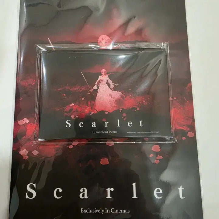 [BUNJANG] Scarlet Poster and Merchandise Set / [끝이 없는 스칼렛] 포스터 및 굿즈