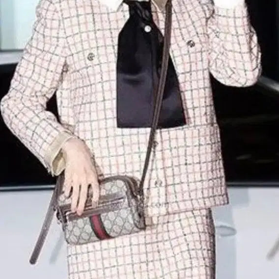 [BUNJANG] Gucci Ophidia Mini Crossbody/Camera Bag Beige Leather / 구찌 오피디아 크로스백/카메라백 미니 정품S급(감정O)