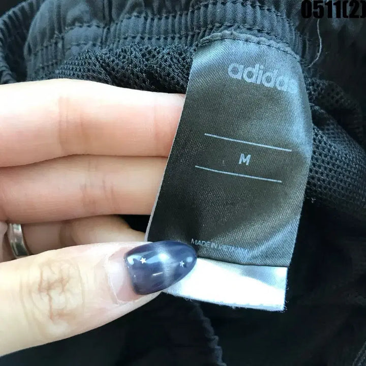 [BUNJANG] Adidas Black Training Pants M / 아디다스 검정색 트레이닝 바지 m