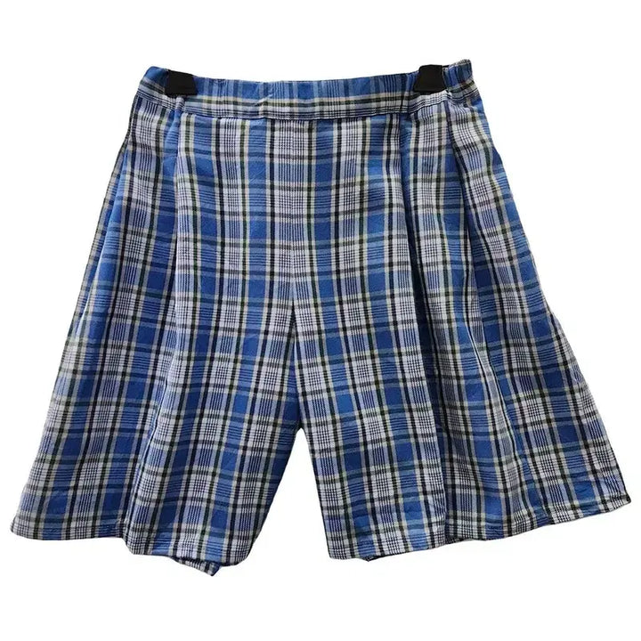 [BUNJANG] Uniqlo Check Blue Shorts / UNIQLO 유니클로 체크 블루 반바지