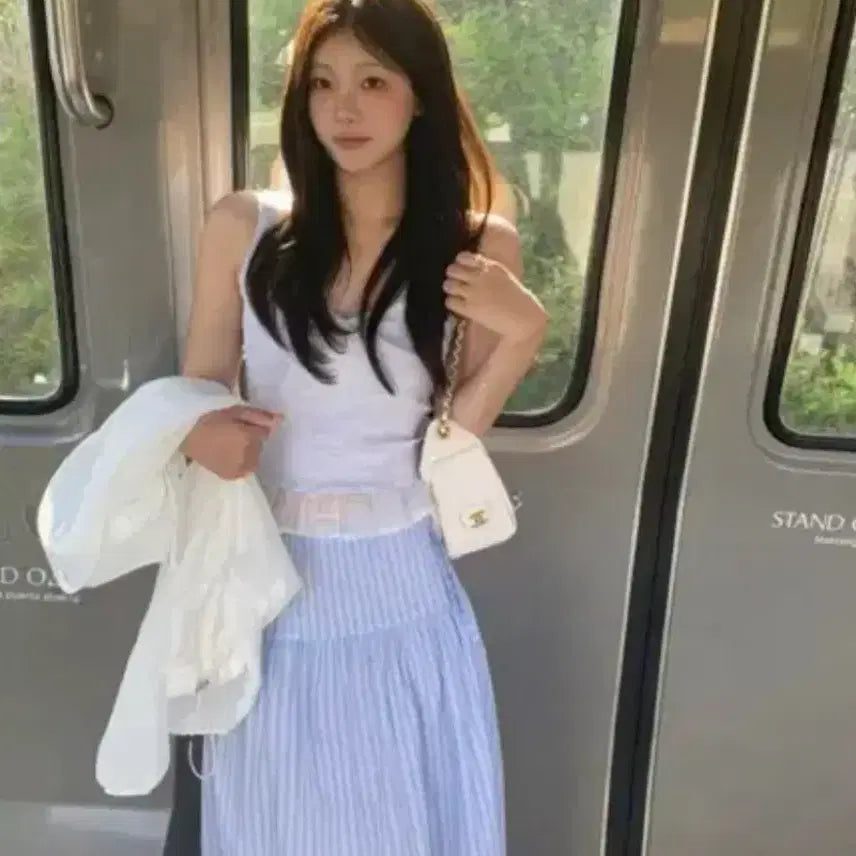 [BUNJANG] Ondemin Cloud Sleeveless Top Gray / 온드민 클라우드 슬리브리스 나시 그레이 택 달린 새상품 판매