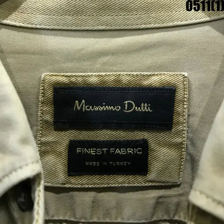[BUNJANG] Massimo Dutti Khaki Slim Fit Shirt (M) / 마시모두띠 셔츠 카키색 남방 m