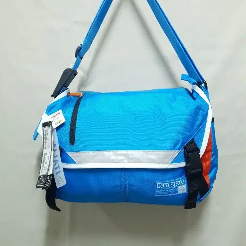 [BUNJANG] Kappa Blue Bag 38x25 / 카파 Kappa 블루  가방 38ㅡ25