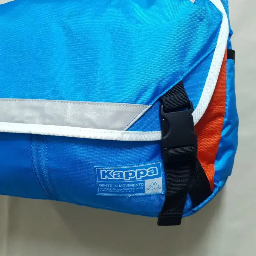 [BUNJANG] Kappa Blue Bag 38x25 / 카파 Kappa 블루  가방 38ㅡ25