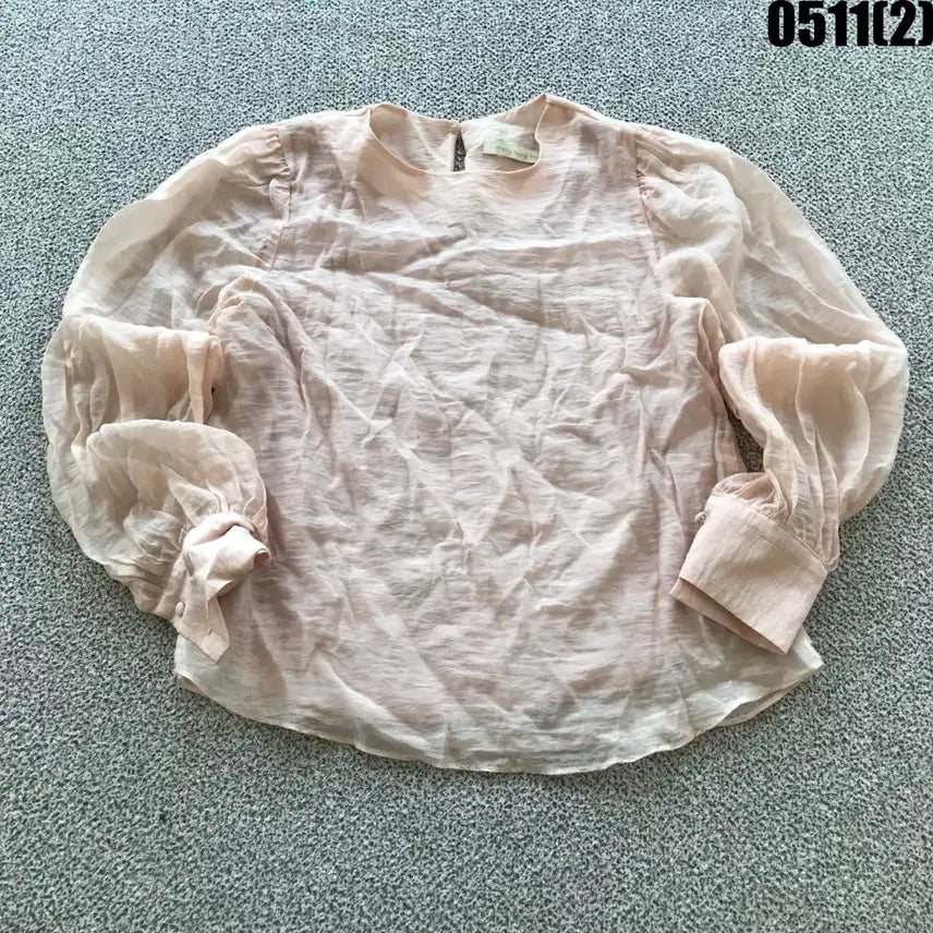 [BUNJANG] Pretty Young Thing Chiffon Blouse Pink S / 프리티영띵 쉬폰 블라우스 핑크 s