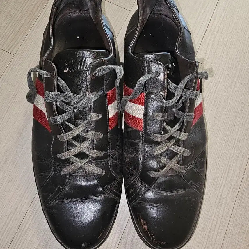 [BUNJANG] Bally Stam Brown Leather Sneakers / 발리 Bally stam 브라운 가죽 스니커즈