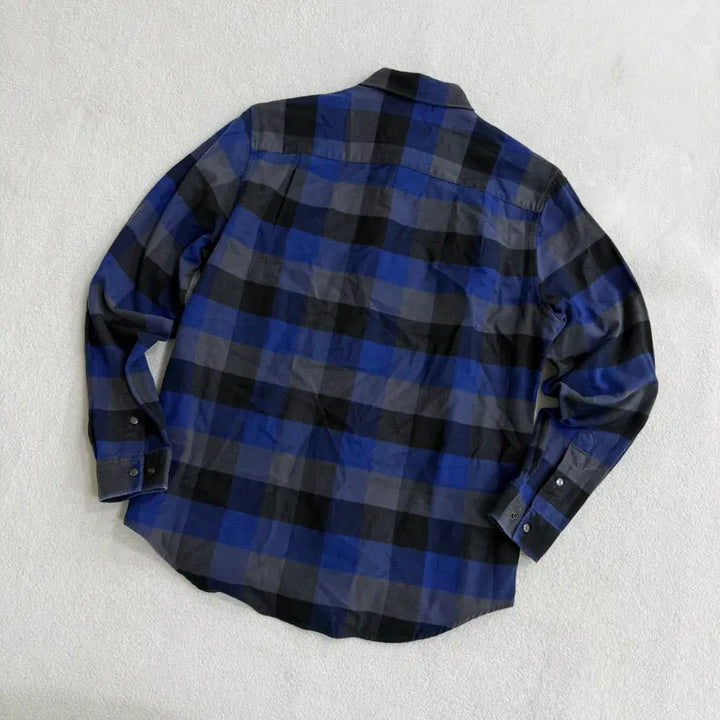 [BUNJANG] Lacoste Flannel Long Sleeve Shirt / M 라코스테 플란넬 긴팔 셔츠 0427T