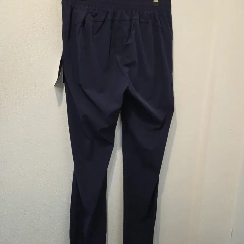 [BUNJANG] Lecaf Navy Drawstring Pleated Jogger Pants / 르까프 네이비 컬러 드로우스트링 플리츠 조거팬츠