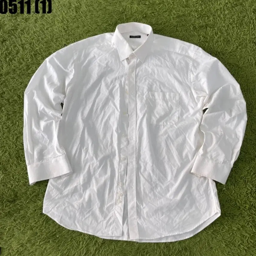 [BUNJANG] Lanvin White Long Sleeve Shirt Size 105 / LANVIN 랑방 화이트 긴팔 셔츠 105