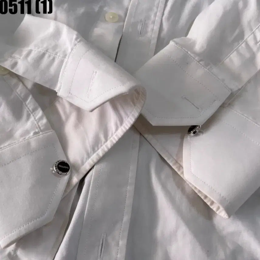 [BUNJANG] Lanvin White Long Sleeve Shirt Size 105 / LANVIN 랑방 화이트 긴팔 셔츠 105
