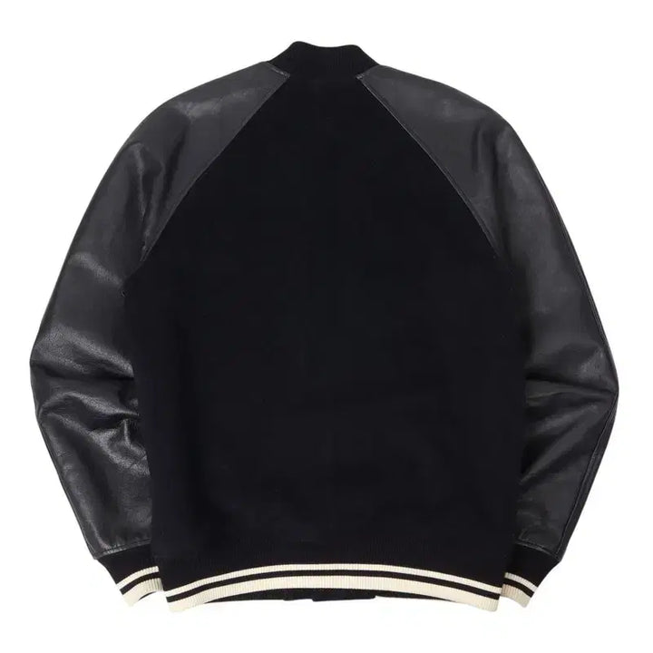 [BUNJANG] A.P.C. Leather Teddy Stadium Jacket XS / 아페쎄 레더 테디 스타디움 자켓