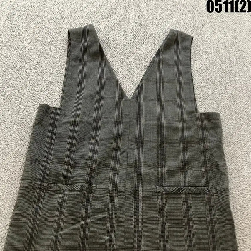[BUNJANG] Studio Tomboy Check Pattern Bustier Dress / 스튜디오톰보이 체크 패턴 뷔스티에 원피스 80-90-160
