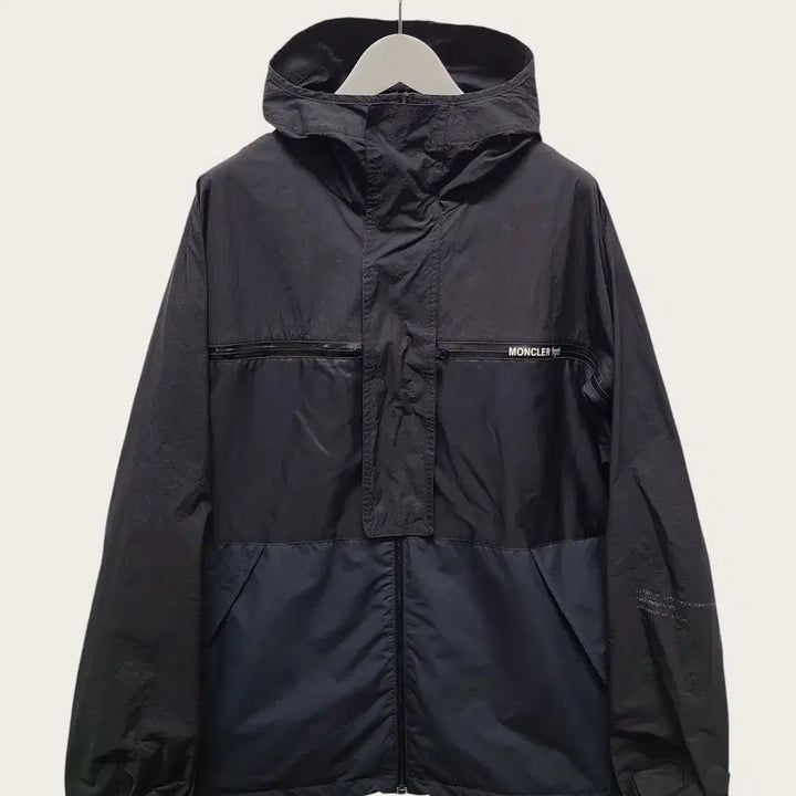 [BUNJANG] Moncler x Fragment Warren Windbreaker Jacket Black Navy Size 3 / [3] 몽클레어 X 프라그먼트 블랙 네이비 워렌 바람막이 자켓