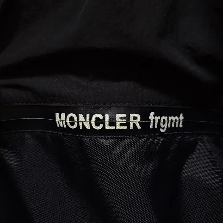 [BUNJANG] Moncler x Fragment Warren Windbreaker Jacket Black Navy Size 3 / [3] 몽클레어 X 프라그먼트 블랙 네이비 워렌 바람막이 자켓