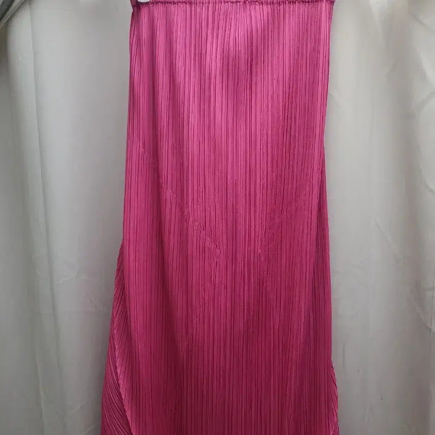 [BUNJANG] Pleats Please Pink Pleated Midi Skirt / 플리츠플리즈 핑크 스커트 판매해요.