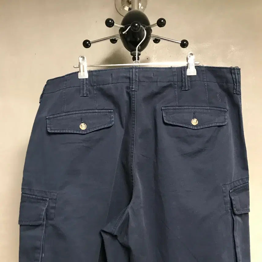 [BUNJANG] Polo Ralph Lauren Navy Cargo Shorts Size 36 / 폴로 랄프로렌 네이비 카고 반바지 36