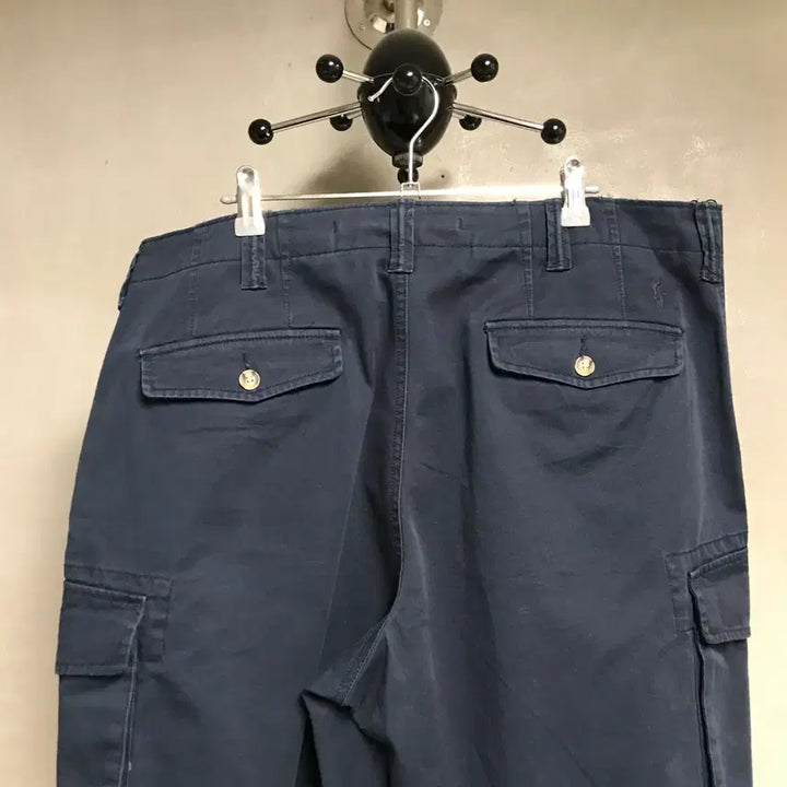[BUNJANG] Polo Ralph Lauren Navy Cargo Shorts Size 36 / 폴로 랄프로렌 네이비 카고 반바지 36