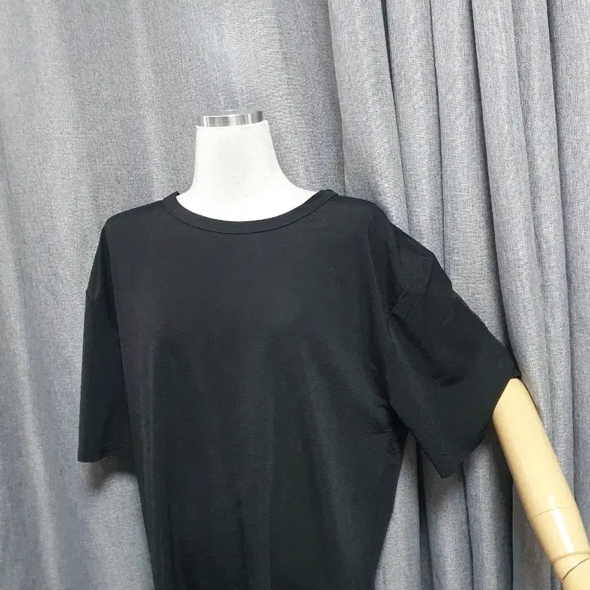 [BUNJANG] Cool Fabric Oversized Short Sleeve T-Shirt / 쿨원단 오버 반팔티셔츠