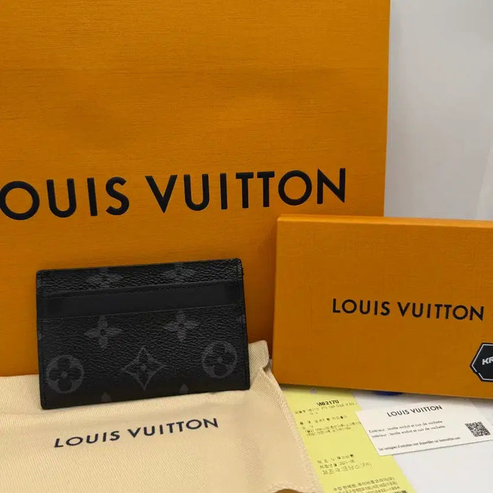 [BUNJANG] Louis Vuitton Eclipse Card Holder / [정품/상태 A] 루이비통 이클립스 카드지갑 풀구성