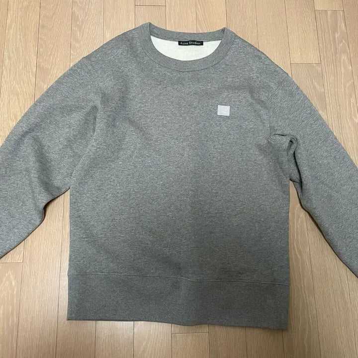 [BUNJANG] Acne Studios Brushed Sweatshirt Grey / 이염)아크네 스튜디오 기모 맨투맨 그레이