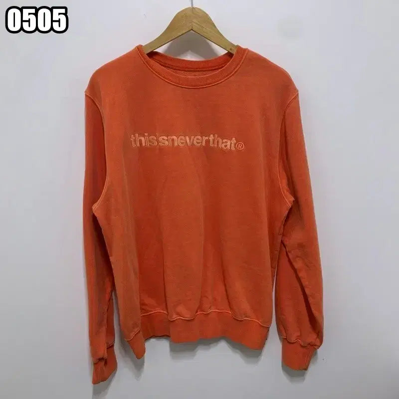 [BUNJANG] Thisisneverthat Overdyed Sweatshirt / M 디스이즈네버댓 오버다잉 맨투맨