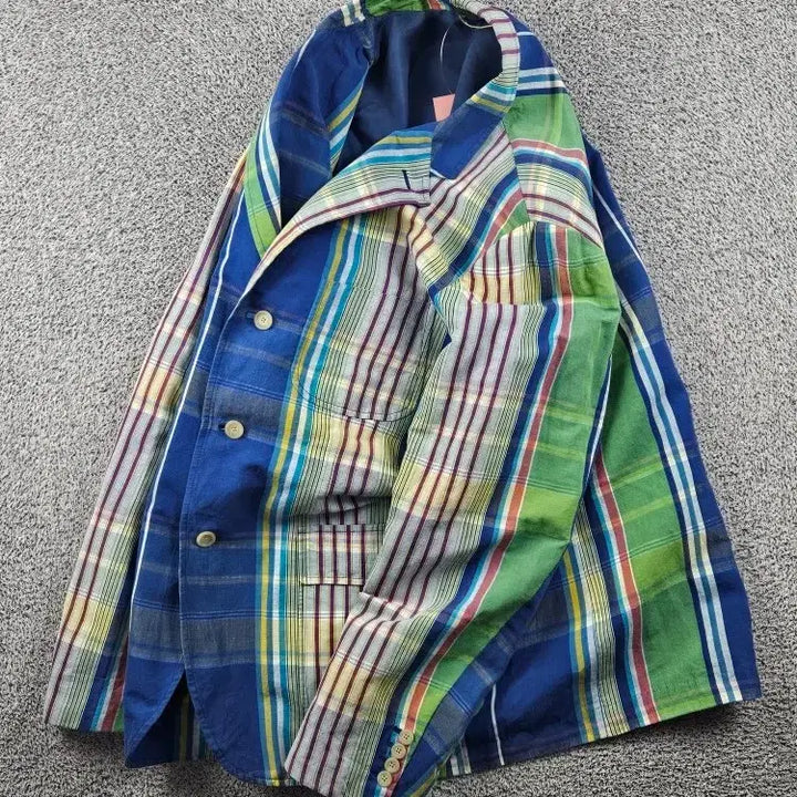 [BUNJANG] Polo Ralph Lauren Multi Check Blazer Jacket XL / 폴로랄프로렌 블레이져 자켓 ( XL ) / 12178