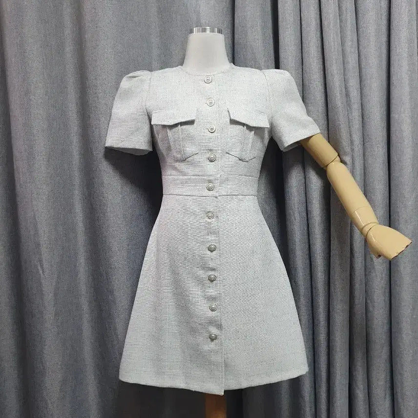 [SOLD OUT] S고급 썸머트윌 미니원피스